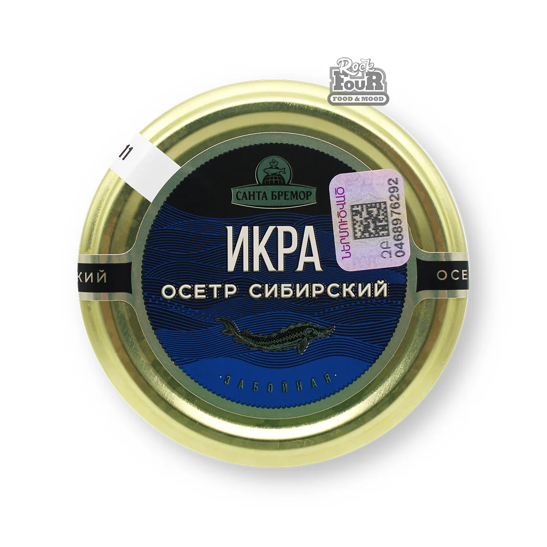 Sturgeon caviar "Santa Bremor" 125g